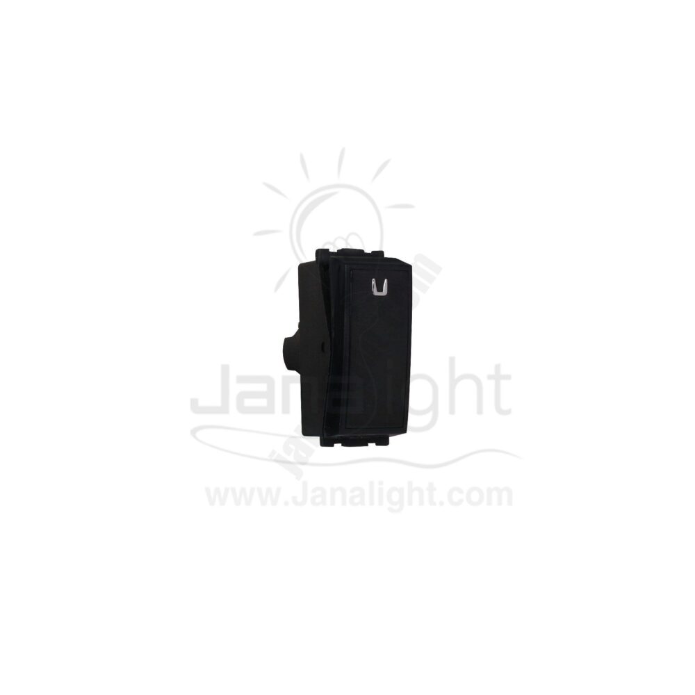 مفتاح ديفاتير اسود SANSHE two-way black switch Sanshe